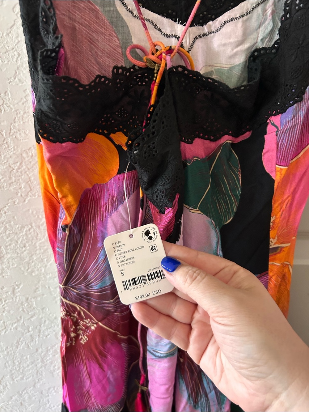 NWT Free People Bloomspell Floral Maxi Dress - Picture 7 of 9